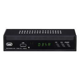 Set-top box Trevi, HE 3378 T2, DVB-T2/HEVC, HDMI,Scart, USB, dálkové ovládání