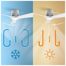 Ventilátor Cecotec, 8236, EnergySilence 5400, stropní, světlo, DC motor, Wi-Fi,
6 rychlostí, průměr 52", 3 lopatky, 40 W