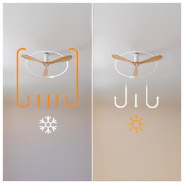 Ventilátor Cecotec, 8237, EnergySilence 5400, stropní, DC motor, průměr 52", 3
lopatky, Wi-Fi, 6 rychlostí, dálkové ovládání, 40 W