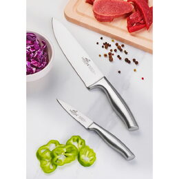 Nůž Lion Sabatier International, 786082 Orys nůž na odřezky, ostří 9 cm,
nerezová rukojeť