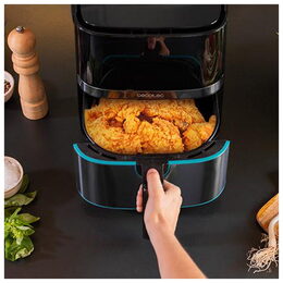 Horkovzdušná fritéza CecoFry Full Inox Black 5500 Pro