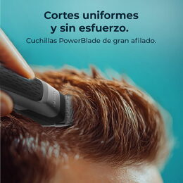 Zastřihovač vlasů Cecotec, 100001, PrecisionCare PowerBlade, 6 vodících hřebenů,
5 různých nastavení délek, 5800 ot./min., čepele z nerezov