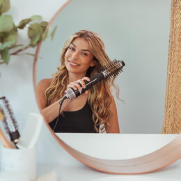 Horkovzdušný kartáč Cecotec, 3504, CeramicCare Touch, 5v1, 5 funkcí, digitální
displej, 4 teploty, keramický povrch, 1200 W