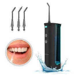 Zubní irigátor Cecotec, 4406, ToothCare Jet Fresh, skládací, 1200 ot./min., 3
režimy, 3 trysky, časovač, vodotěsný IPX7