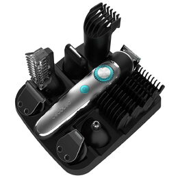 Zastřihovač Cecotec, 100059, PrecisionCare Multigrooming, 6v1, 6 vyměnitelných
hlav, vodotěsný IPX7, příslušenství