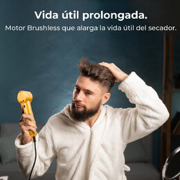 Fén na vlasy Cecotec, 100836 IoniCare RockStar Style Black, bezkomutátorová
technologie, 4 teploty, 3 rychlosti, studený vzduch, 1500 W