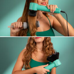 Fén na vlasy Cecotec, 100837, IoniCare RockStar Style Green, bezkartáčový motor,
110000 ot./min,. 4 teploty, 3 rychlosti, 1500 W