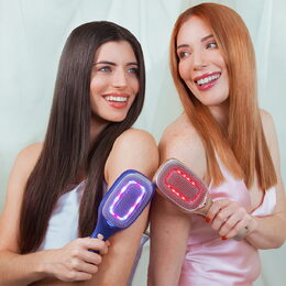 Kartáč Cecotec, 100152, HairCare Revitalize Champagne, elektronický, 5
inovatichních technologií, 4 režimy, vibrace, EMS mikroproudy