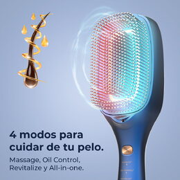 Kartáč Cecotec, 100151, HairCare Revitalize Blue, elektrický, 5 inovativních
technologií, 4 režimy, vibrační masáž, nízkoúrovňová laserová