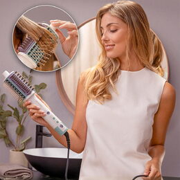 Horkovzdušný kartáč Cecotec, 0728, CeramicCare Allin1, 4v1, 4 funkce, BLDC
motor, čtvercový, keramický potah, 1500 W