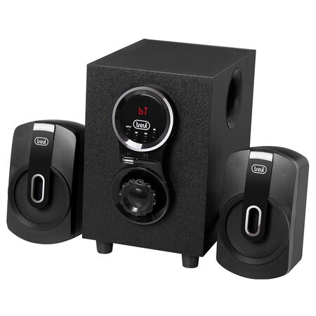 Reprosoustava Trevi, AVX 615/BK, aktivní, bezdrátová funkce, podpora USB/SD,
dálkové ovládání, 30 W