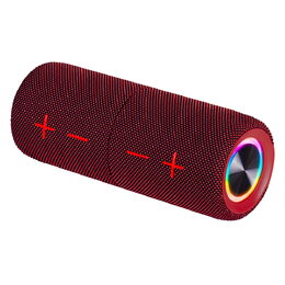 Reproduktor Trevi, XR 8A44 RD, přenosný, bezdrátový, voděodolnost IPX5,
Bluetooth, podpora Micro SD, 2 x 10 W