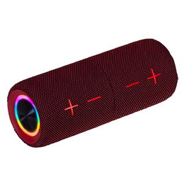 Reproduktor Trevi, XR 8A44 RD, přenosný, bezdrátový, voděodolnost IPX5,
Bluetooth, podpora Micro SD, 2 x 10 W