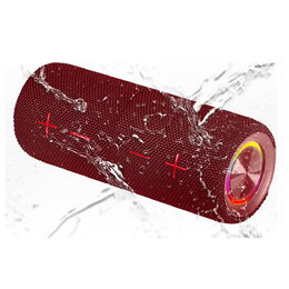 Reproduktor Trevi, XR 8A44 RD, přenosný, bezdrátový, voděodolnost IPX5,
Bluetooth, podpora Micro SD, 2 x 10 W