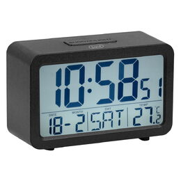 Budík Trevi, SLD 3P60 BK, digitální, LED podsvícení, teploměr, kalendář,
časovač, 2xAA