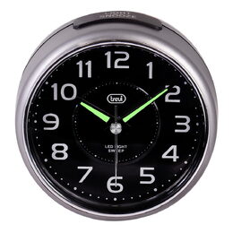 Budík Trevi, SL 3096/GR, analogový, velký displej, LED podsvícení, elektronické
vyzvánění, SWEEP, 1x AA