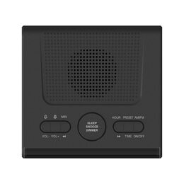 Radiobudík AKAI, ACR-2010, LED displej, Snooze, duální alarm, FM/AM, časovač,
funkce stmívání, 1,6 W