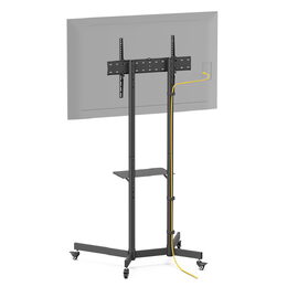 TV stojan AKAI, ST3670, pro TV 37"-70", VESA 600x400, tilt +12° ~ -12°, správa
kabelů