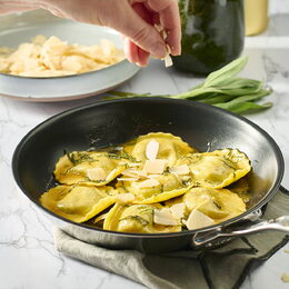 Pánev de Buyer, 3717.28 AFFINITY, nerezová s keramickým povrchem, nepřilnavá, 28
cm