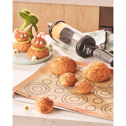 Podložka na pečení de Buyer, 4939.40, silikonová, 40x30 cm, nepřilnavá,
perforovaná, pro domácí použití