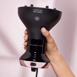 Vysoušeč vlasů Bellissima, 11968 DIFFON Ceramic Dual Voltage, keramická
technologie, 2 teploty/rychlosti, duální napájení, 700 W