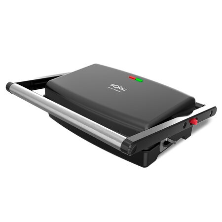 Gril Solac, GR5301, multifunkční, kontaktní, nepřilnavý povrch, bezpečnostní
zámek, 1500 W