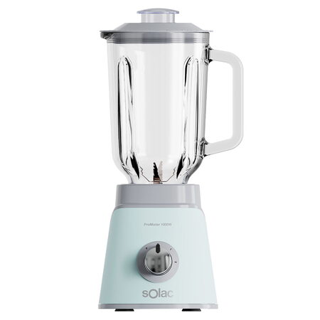 Mixér Solac, BV5734, stolní, nože z nerezové oceli, 2 rychlosti + pulzní režim,
skleněná nádoba 1,5 L, drcení ledu, 1000 W