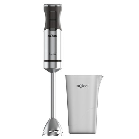 Mixér Solac, BA5619 PRO 1502, tyčový, čepele z nerezové oceli, turbo funkce,
drtič ledu, 1500 W