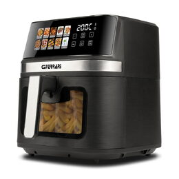 Fritéza G3Ferrari, G1021200 Friggisano, horkovzdušná, 8 L, nastavitelná teplota,
digitální displej, 10 přednastavených programů, časovač, 1