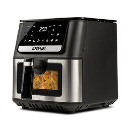 Fritéza G3Ferrari, G1020700 Friggisano, horkovzdušná, kapacita 6,5 L,
nastavitelná teplota, digitální displej, 8 přednastavených programů,