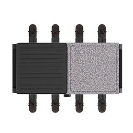 Gril Black+Decker, BXFC1400E, raclette až pro 8 osob, nastavitelná teplota,
velikost 21 x 21 cm, 1400 W