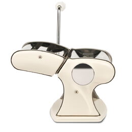 Strojek na těstoviny Girmi, IM9201, mechanický, ruční, bezpečnostní svorka, 7
stupňů nastavení síly těsta, tělo z nerez oceli