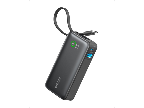 Powerbanka Anker 545 10000mAh, 30W s kabelem USB-C černá