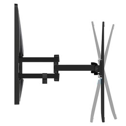 Držák TV Meliconi Extra XDR 200400 CG, polohovatelný, pro úhlopříčky 32"-65", nosnost 30 kg - černý