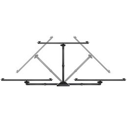 Držák TV Meliconi Extra XDR 200400 CG, polohovatelný, pro úhlopříčky 32"-65", nosnost 30 kg - černý