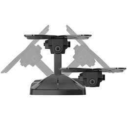 Držák TV Meliconi SlimStyle Plus 100 ST CG, polohovatelný, pro úhlopříčky 14"-32", nosnost 20 kg - černý