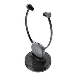 Sluchátka Meliconi HP Easy audiol TV - černá/šedá