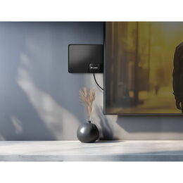 Anténa pokojová Meliconi 881032 EASY FIT - černá