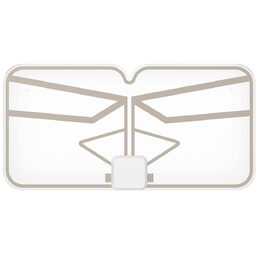 Anténa pokojová Meliconi 881018 Flexi - průhledná