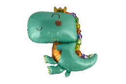 Sada balonek/balonky 5ks nafukovací dinosaurus v sáčku 21x16cm