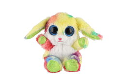 Zajíc duhový sedící plyšový 15cm 0m+
