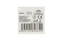 Vodní hra hlavolam svítící dinosaurus plast 13x14cm na baterie 4 druhy 12ks v boxu