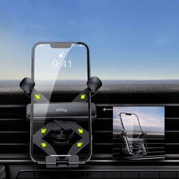 Držák do auta Allity ACH-100 do ventilační mřížky černý