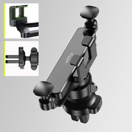 Držák do auta Allity ACH-100 do ventilační mřížky černý