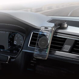 Držák do auta s magnetem Allity ACH-200 MS na palubní desku černý