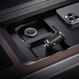 Nabíječka do auta Allity ACC-100-30WAC 30W 1xUSB, 1xUSB-C černá