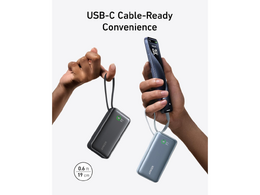 Powerbanka Anker 545 10000mAh, 30W s kabelem USB-C černá