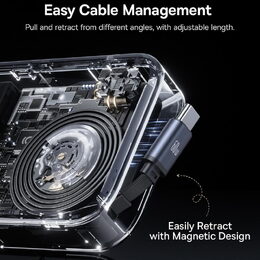Nabíječka do auta Baseus PrimeTrip USB-C 1,5m 60W 3x USB, 3x USB-C černá