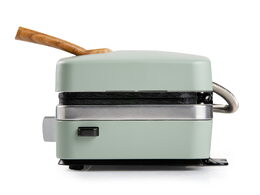 Sendvičovač - Gril - Vaflovač - 3v1 - zelený - DOMO DO9276C, příkon 1 100 W, ter