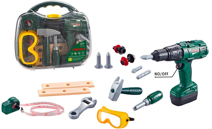 Sada nářadí v kufříku s Aku šroubovákem